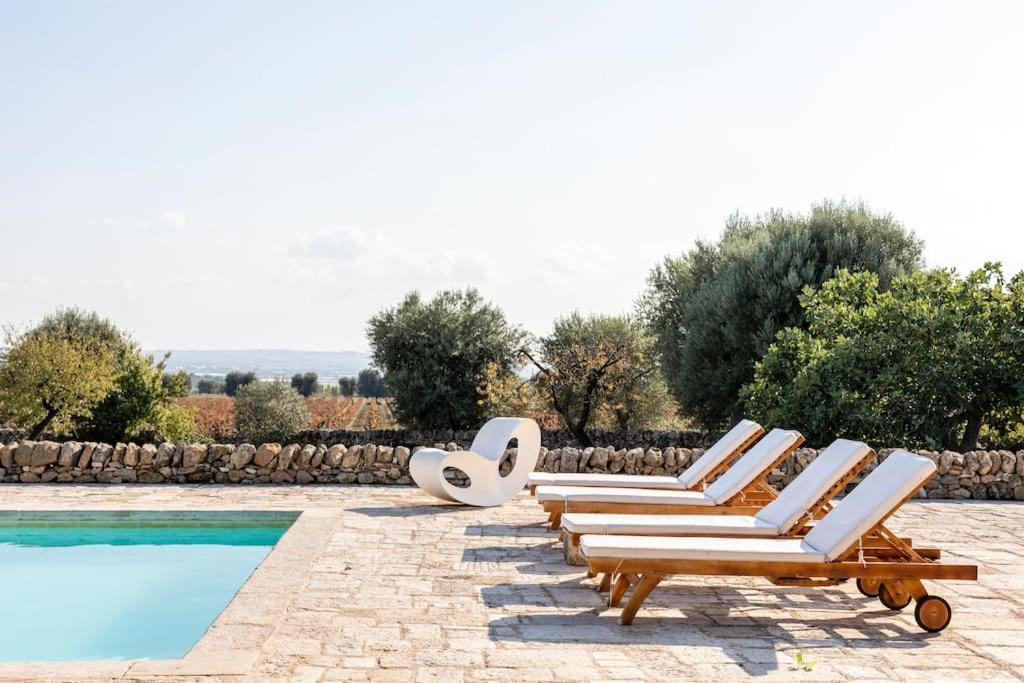 Masseria Angiulli Piccolo Contrada Angiulli 74023 Grottaglie Villa Villa Castelli Exterior foto